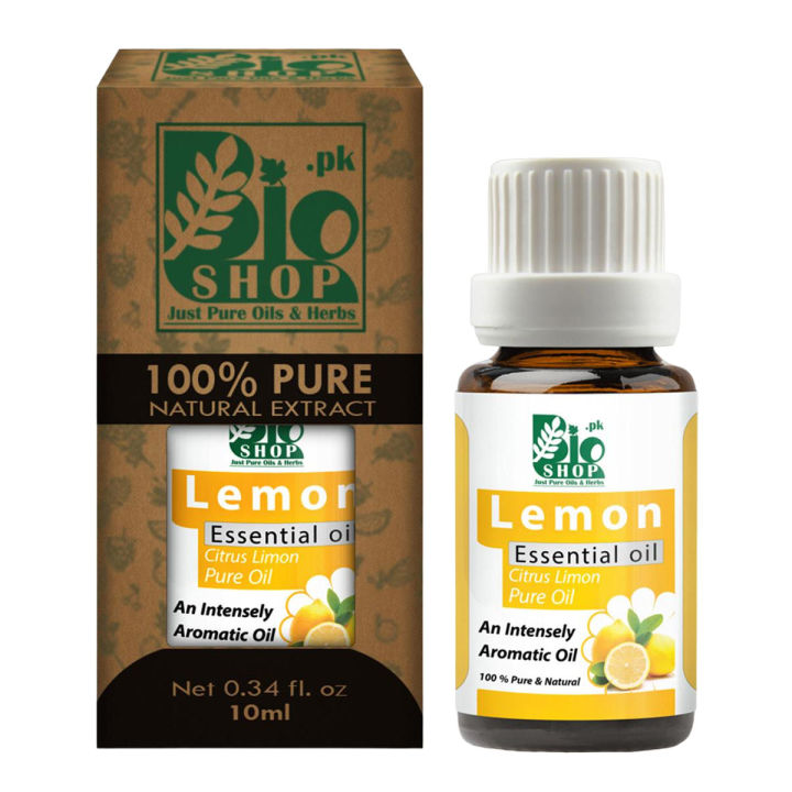 Lemon Aromatherapy Essential Oil - 100% Pure & Natural