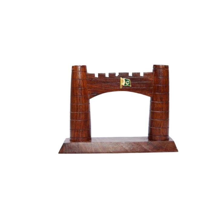 Wooden Bab E Khyber Model  | Wooden sculpture | Wooden Dar-E-Khayber Table Decoration Piece | Art work Hand Made Handcrafted Carved Antique | Wooden Traditional Artistic Decoration Piece |Home Decor