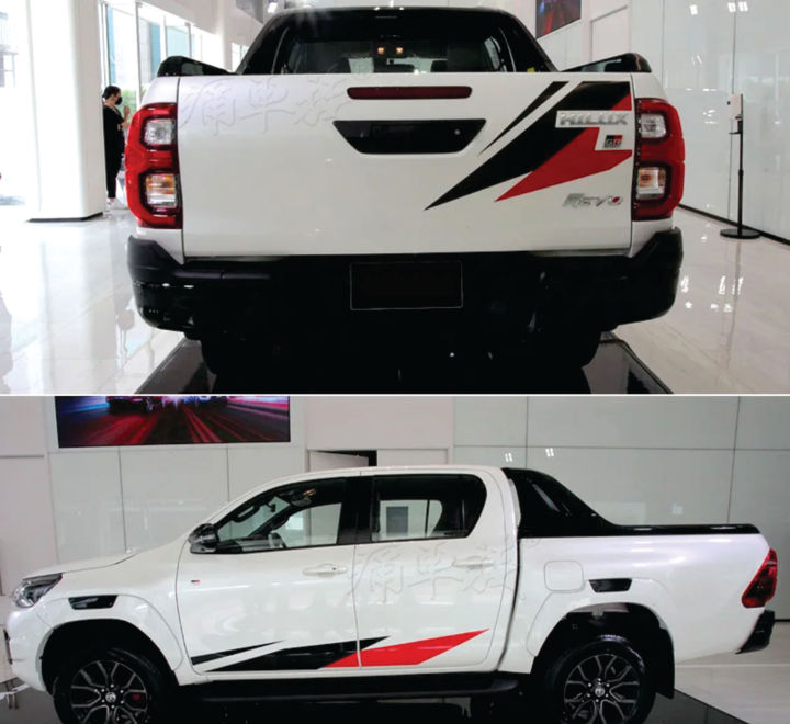 Car Stickers For Toyota Hilux Revo Gr Body Exterior Custom Modified Sports Off-road Special Decals - Car Stickers -