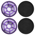 Vacuum Cleaner Accessories HEPA Filter Applicable for D-526 WP526 Vacuum Cleaner Spare Parts, 2PCS. 