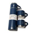 BT53 Stainless Steel 500 ML Vacuum Flask/ Bottle/ Thermos for Hot and Cold Drinks with Three Cups (Pink). 