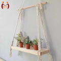 Mister Traders Brand Handmade Macrame Wall Hanging Shelve I Decorating items I Decorating items for home I Wall decoration items I Wall art I Wall art hangings I Home decor items I Decoration pieces I Decoration items I Office Decoration. 