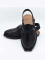 original quetta   norozi chappal black with double tire sole black norozi black chappal. 