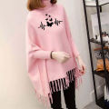 Butterfly Printed Winter Fleece Poncho For Girls and Womens. 