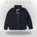 Men's Classic Field Jacket with Removable Quilted Liner & Hood - Vintage Style Outerwear 100% Cotton. 