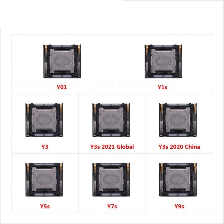 Top Ear Speaker Receiver Earpieces For Vivo Y01 Y1s Y3 Y3s Y5s Y7s Y9s Global 2021 2020 Flex Cable Parts