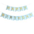 Happy Birthday Banner For Backdrop Wall Decor. 