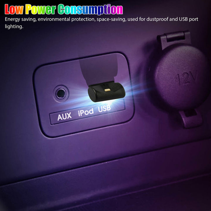 Atmosphere Lamp USB LED 1x USB RGB LED Car Interior Light Touch relaxKey Neon Atmosphere AmbiInterior Light RGB Touch Key Accessories