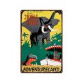 Disney Metal Tin Sign Plate Walt Disney World Vintage Poster Disneyland Metal Sign Iron Painting Toy Story Plaque Home Decor. 