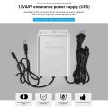 12V Rainproof Mini Dc Ups Battery Backup Portable Power Supply Adaptor with 3600Mah Battery, mini ups 12V 2A DC rechargeable lithium-ion battery pack ups for Wifi router and CCTV camera 3600Mah ups power supply. 