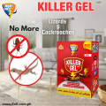 Killer Gel - Pack of 10 -Lizard Killer - Insect Killer -30gm- Insect Gel - Insects eliminate Paste Pest Control. 