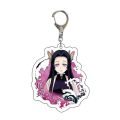 Demon Slayer keychain doll set rubber Pendant Acrylic Tanjirou Nezuko Butterfly Ninja My Wife Zenitsu Inosuke Tomioka Yoshiyuki Purgatory. 