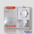 Interlink Airpods Mini - Airpods 2 Titanium Wireless Earbuds, Bluetooth 5.0, High Quality Sound bass - Smart Touch Volume Control with Built-in Microphone - Titanium TWS Plus Edition - Bass Boosted Stereo Sound Quality. 