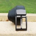 Double Sided Black Premium Dress Leather Belt For Men. 