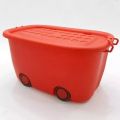 Children kids toy storage box wheeled plastic storage organizer box sorting box multicolor,Large Organizer Storage Box Container Bin with Lid and Wheels for Kids Toys,. 