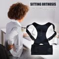Men Women Posture Corrector Spine Orthopedic Magnetic Therapy Braces Shoulder Back Belt Lumbar Support Brace Tape. 