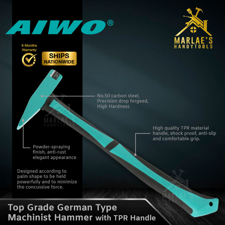 Top Grade German Type Machinist Hammer (300G & 500G)