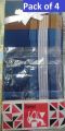 Handkerchief Pack of 4 aND 6 Rumal for Gents Zeco. 