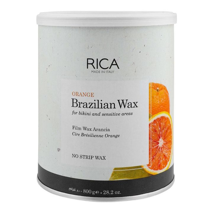 Rica Orange Brazilian Wax For Sensative Skin 800g