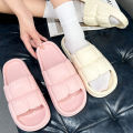 EVA Home Slippers Women, Summer Sense of Luxury, Bathroom Bath, Non-slip Couple, Thick-soled Indoor Petal Sandals, Men. 