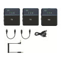 SX9 Wireless Microphone for Laptop PC iPhone Android - 2 Microphones 1 Receiver, Intelligent Noise Reduction. 