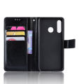 Applicable To Samsung Galaxy M30 Leather Case Samsung M30 Flip Phone Case Crazy Horse Protection Cover Card flip shockproof magnetic leather card slots wallet Anti-drop  Luxury Soft Side Protection Mobile Phone Case Cover Back. 
