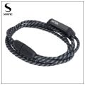 [Micro USB] Wraps Wristband Wearable Fashionable Bracelet Fast Charging Data Cable For Android Mobiles and Devices 1 Meter. 