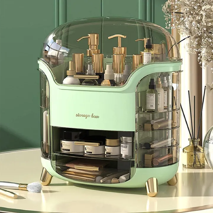 Portable%20Light%20Luxury%20Multi-Function%20Makeup%20Box%20%20Dustproof%20Cosmetic%20Organizer%20with%20Lid%20%20Skincare,%20Jewelry%20&%20Accessories%20Storage%20Case%20for%20Home%20&%20Travel%20-%20Image%202