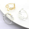 Alloy Blessing Bismillah Napkin Rings Eid Mubarak Muslim Islamic Ramadan Kareem Table Napkin Holder Wedding Party Decor. 