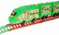 Best funplay children toy  Ben-10 Battery Operated Train  (Green). 