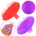 【wenfangdianpu】Round Plastic Shampoo Massager Combs Scalp Shower Body Beard Shampoo Brush Hair Styling Tools. 