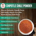 Chipotle Chili Powder Seasoning 500g – Natural and Premium. Great For Meats, Grilling Rubs, Sauces, Salsa. Medium to High Heat - Sweet & Smoky Flavor. Chiles & Spices.. 