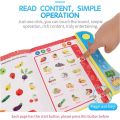 Intelligence Book Sound Book for Children, English Letters & Words Learning Book, Fun Educational Toys Activities with Numbers, Shapes Learning Book for Toddlers(E-Book). 