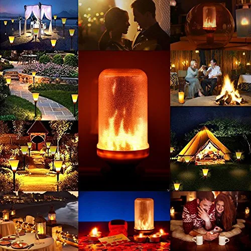 Lumiereholic%20LED%20Bulbs%20Flame%20Effect%20Light%20Bulb%20F%C3%8Er%C3%AAFlick%C3%AAring%20Decorative%20Bulbs%20Simulated%20Nature%20F%C3%AEr%C3%AAAtmosphere%20Lamp%20for%20Christmas/Home/Party/Garden/Bar/Halloween/Festival%20Decoration%20-%20Image%202