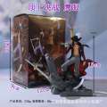 Pirate Handmade Top Up Battle Style King Theater Edition Eagle Eye Mihawk Luffy Seven Martial Sea Doll Decoration. 