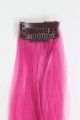 Synthetic Clip Extension - Dark Pink. 