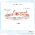 【beauty code】Kpop Vrouwen Tennis Luxe 2.5*5 Mm Multicolor Armbanden Voor Vrouwen Groothandel Verstelbare Sieraden DZH009. 