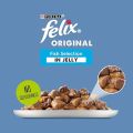 Felix Original Fish Selection in Jelly Cat Food 40 x 100g. 