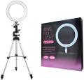 26CM SELFIE RING LIGHT WITH 7 FEET TRIPOD STAND & CELL PHONE HOLDER FOR LIVE STREAM CIRCLE LIGHTING RING. 