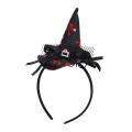 Halloween Witch Party Headband Unique Design Headband Mini Pointy Witch Hat Hair Hoop Hairband Accessories Cosplay Party Decor. 