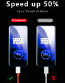 Oneplus Original Cable 100W Supervooc Dash Warp Charge Type C Fast Charging Cabel One Plus 11 5G 10 Pro 10T Nord 2T 9RT 9 8 T 7. 