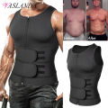 Men Body Shaper Waist Trainer Sauna Suit Sweat Vest Slimming Underwear Weight Loss Shirt Fat Burner Workout Tank Tops Shapewear. 