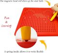 Magnet Learning Board Drawing Magnetic Slate Magic Slate With Replacement Stylus Pen for Free Play Magnet Pad Magnetic Drawing Board. 