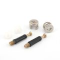 Eccentric Wheel Nut Connection Self Tapping Rod Desk Link Fixer Furniture Screw Connecting Rods Furniture Connector Nut Connectors for Cabinet. 