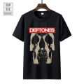 Deftones Minerva skull T-shirt boy girl vintage Harajuku plus size T shirt teens Chino morsummer streetwear graphic tops tee. 