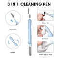 7 in 1 Multifunctional Cleaning Brush, multi purpose Cleaning Kit Keyboard, Ear pod and ear dot cleaner kit. Can be used as Headset and Hand Free and digital screen cleaning tool. 