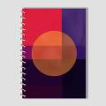 Spiral Notebook A4 or A5  -  Abstract Art. 