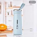 Water Bottles, Water bottle for Girls, Insulated Glass/Plastic Double Walled Keeps Water Cold and Hot for Hours, Easy to Carry for Walking, Hiking, School, etc, 410ml.. 