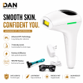 DAN TECHNOLOGY Professional IPL Hair Removal Device | Premium Permanent Hair Removal Machine | Smart Painless Laser Epilator for Face & Body. 