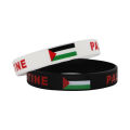 TanXinshan Free Palestine Flag Palestine Bracelet Silicone Bracelet International Commemorative Wristband. 